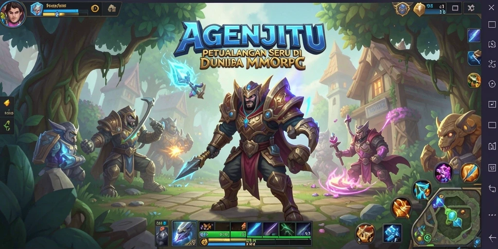 Gameplay seru dan imersif di dunia fantasi AGENJITU.
