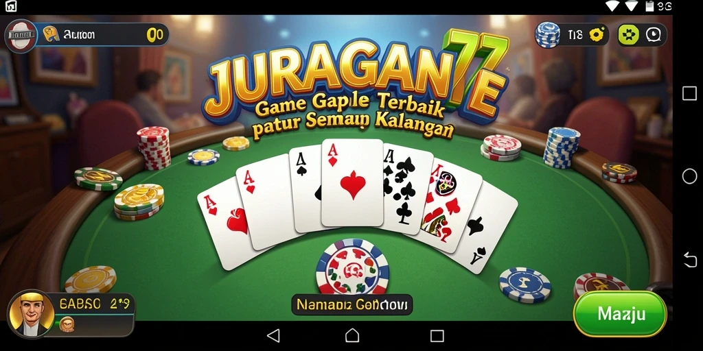 Tampilan gameplay JURAGAN77 yang menarik dan seru.