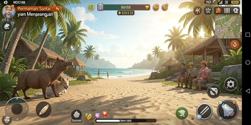 Tampilan gameplay MDG188 yang seru dan interaktif.