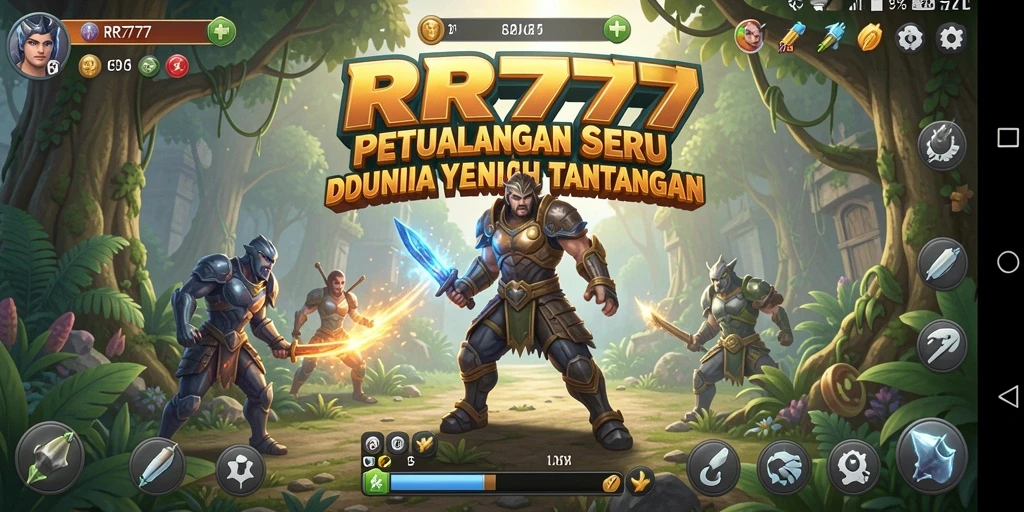 Tampilan gameplay RR777 dengan petualangan yang menegangkan.