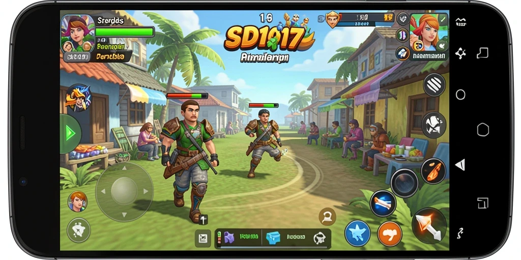 Gameplay seru di SD107 dengan strategi menantang.