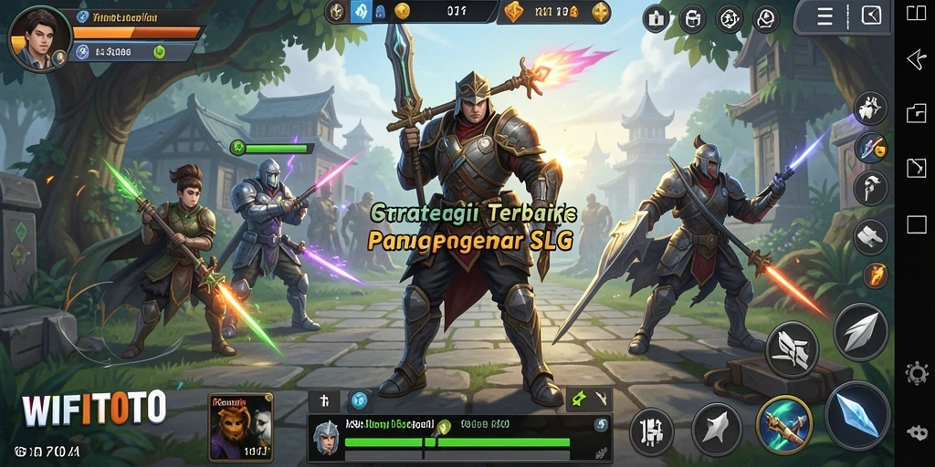 Tampilan gameplay strategis dan interaksi pemain di WIFITOTO.